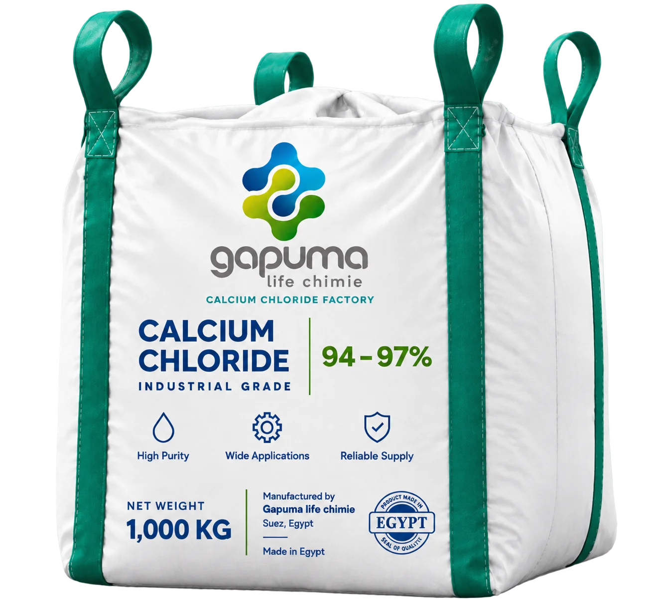 Calcium Chloride 1 MT Jumbo Bag